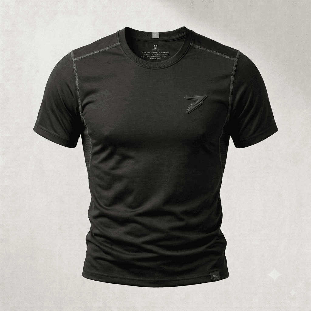 Resurgence Performance Tee, flat lay